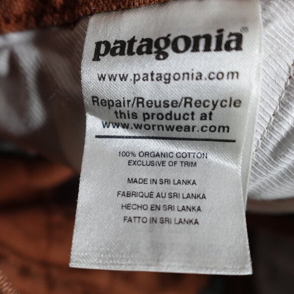 Patagonia Shorts 32 Beige Canvas Stand Up Organic Cotton 6.5" in - Picture 5 of 12